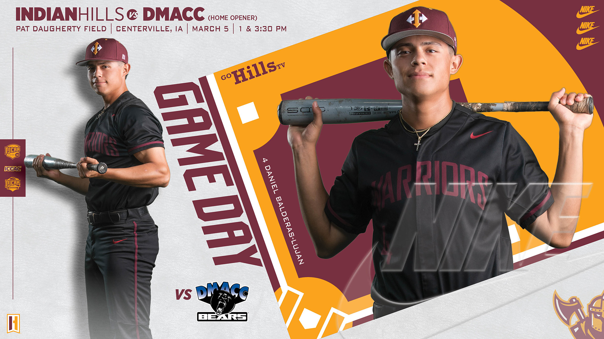 3-5-26 IHCC Baseball vs DMACC Game 1