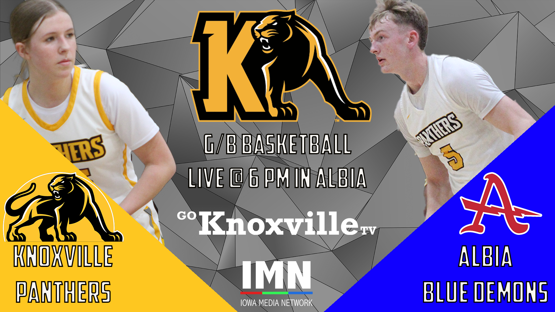 Knoxville at Albia Girls Basketball 2-3-26