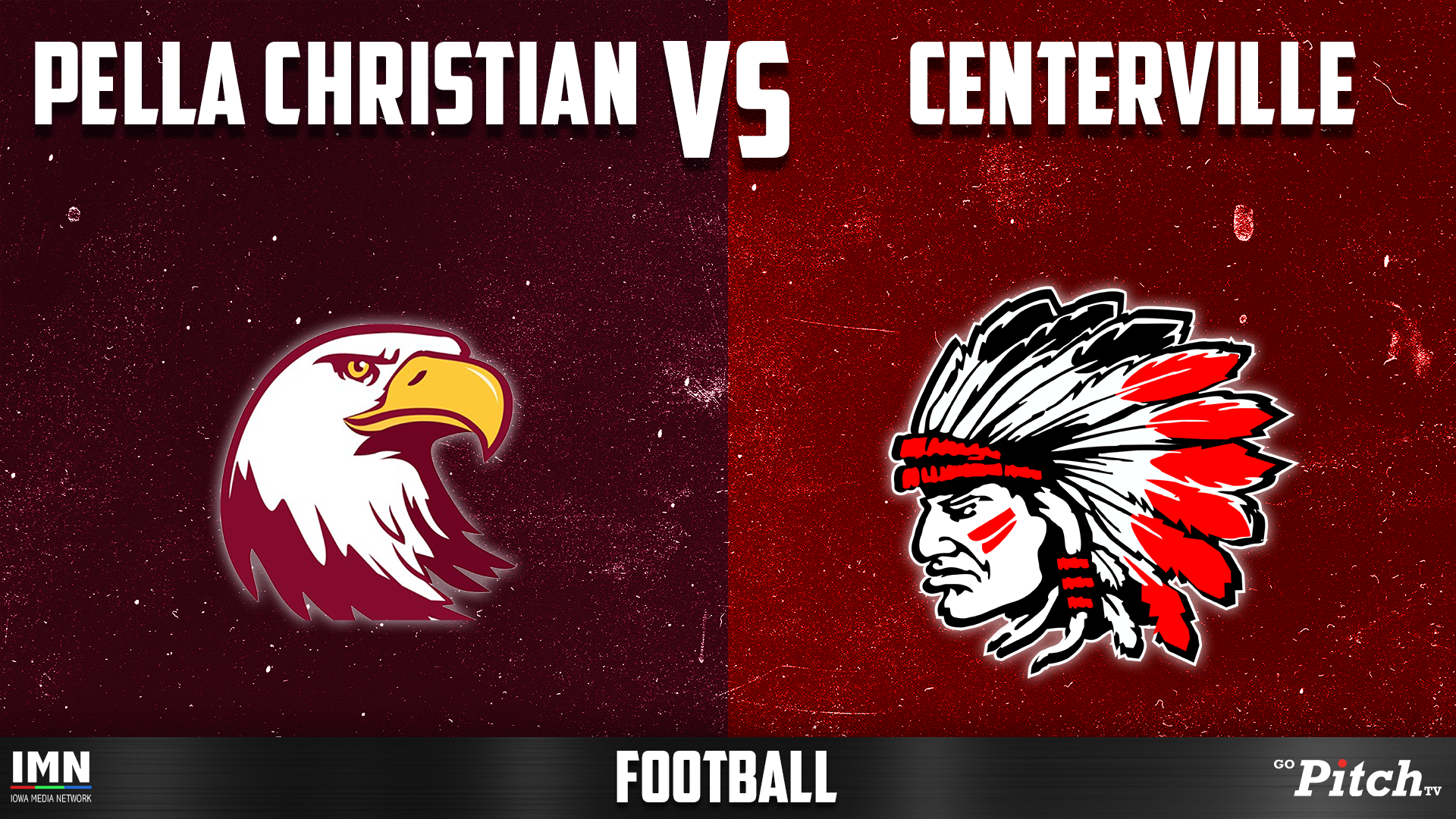 Centerville vs Pella Christian Football - Senior Night - 9-26-25