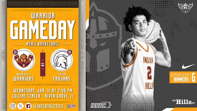 1-31-24 IHCC Men's Basketball @ Triton