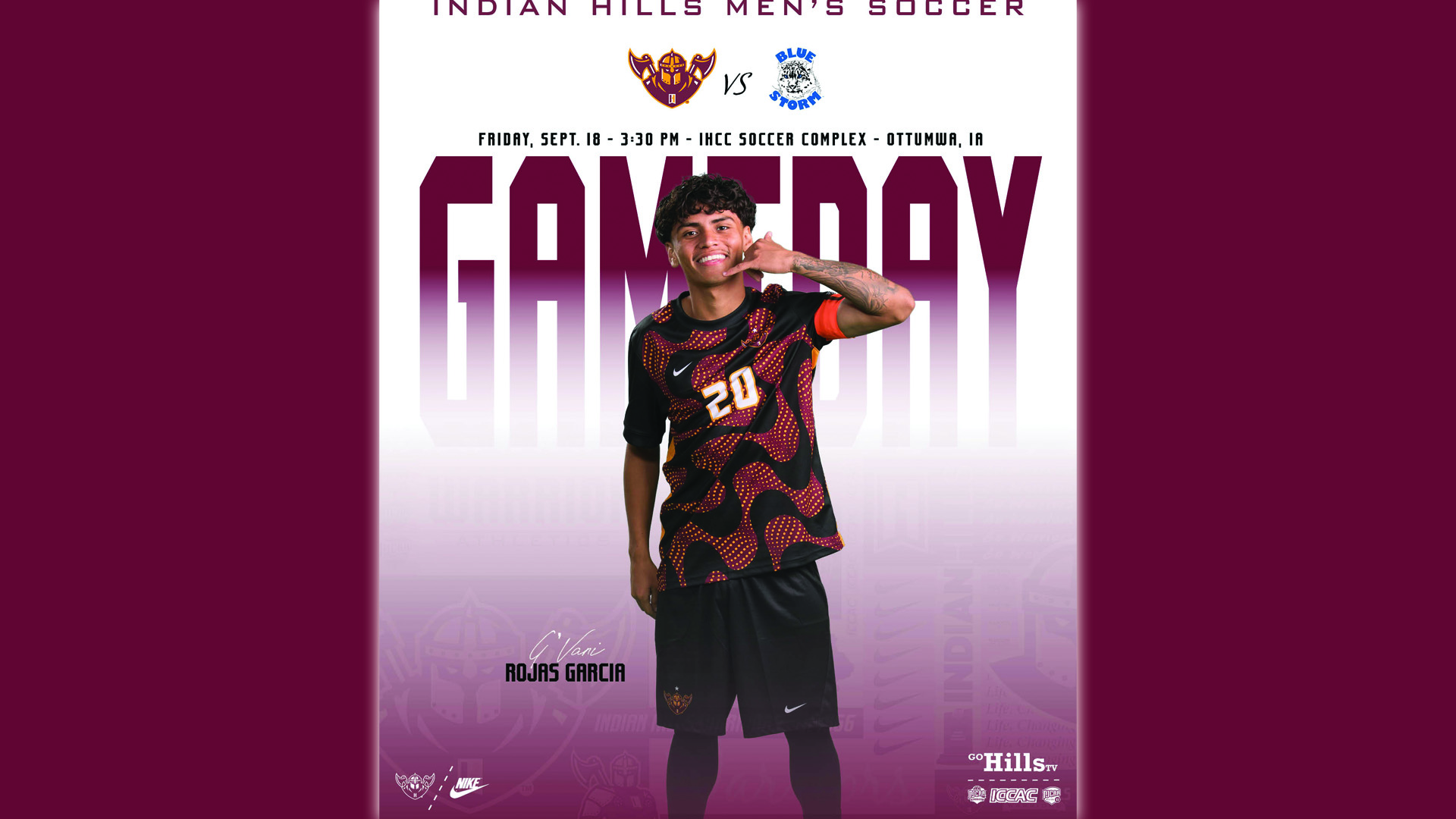 IHCC Men's Soccer vs Southwestern Illinois 9-18-26
