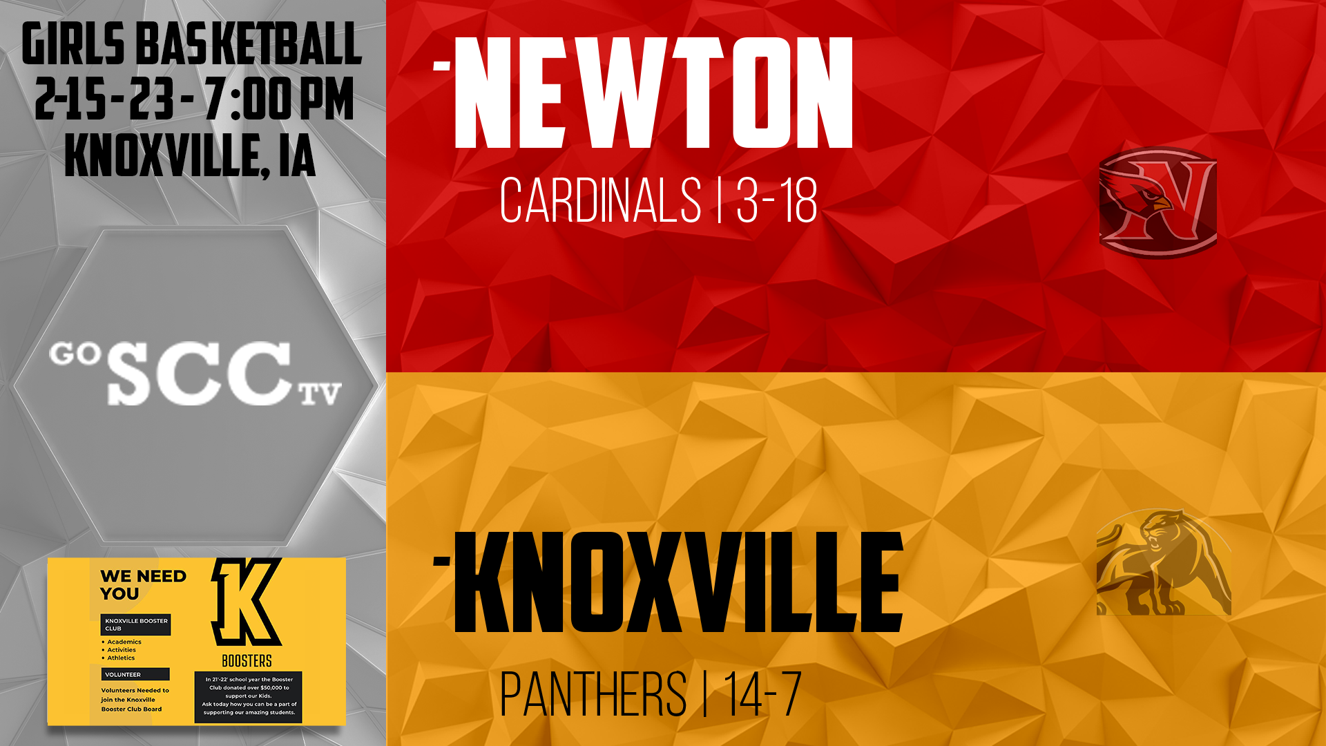Knoxville Girls Basketball vs Newton Class 4A-4 Regional Round 1