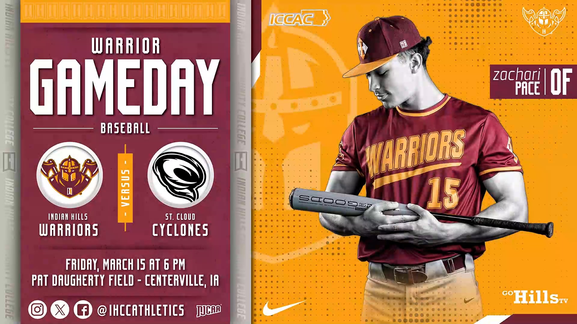 3-15-24 IHCC Baseball vs St Cloud