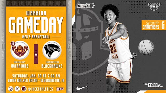 1-20-24 IHCC Men's Basketball @ South...