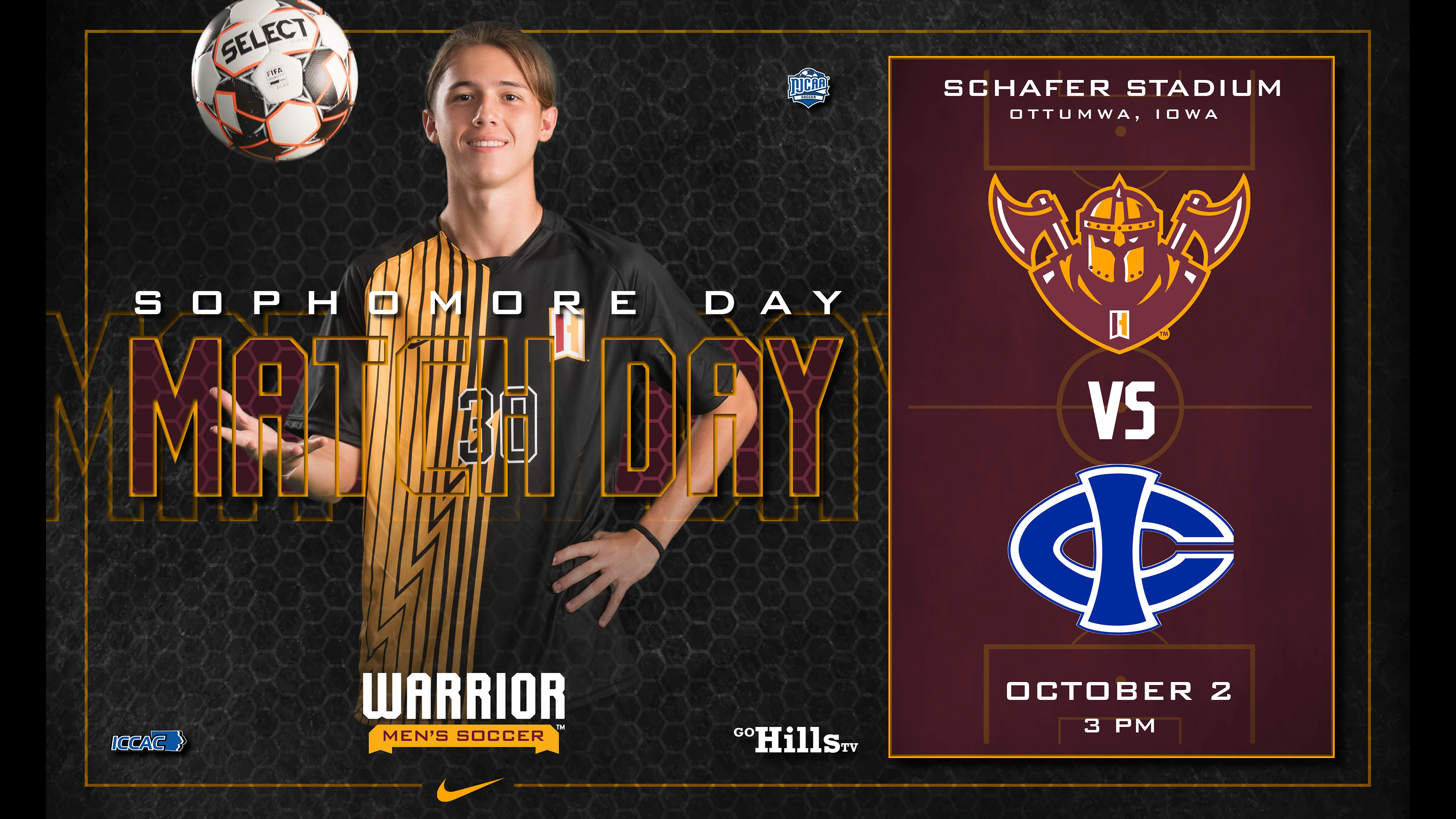 10-2-21 IHCC Men's Soccer vs Iowa Central