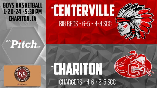 Centerville Boys Basketball vs Charit...