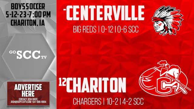 Chariton Boys Soccer vs Centerville 5...