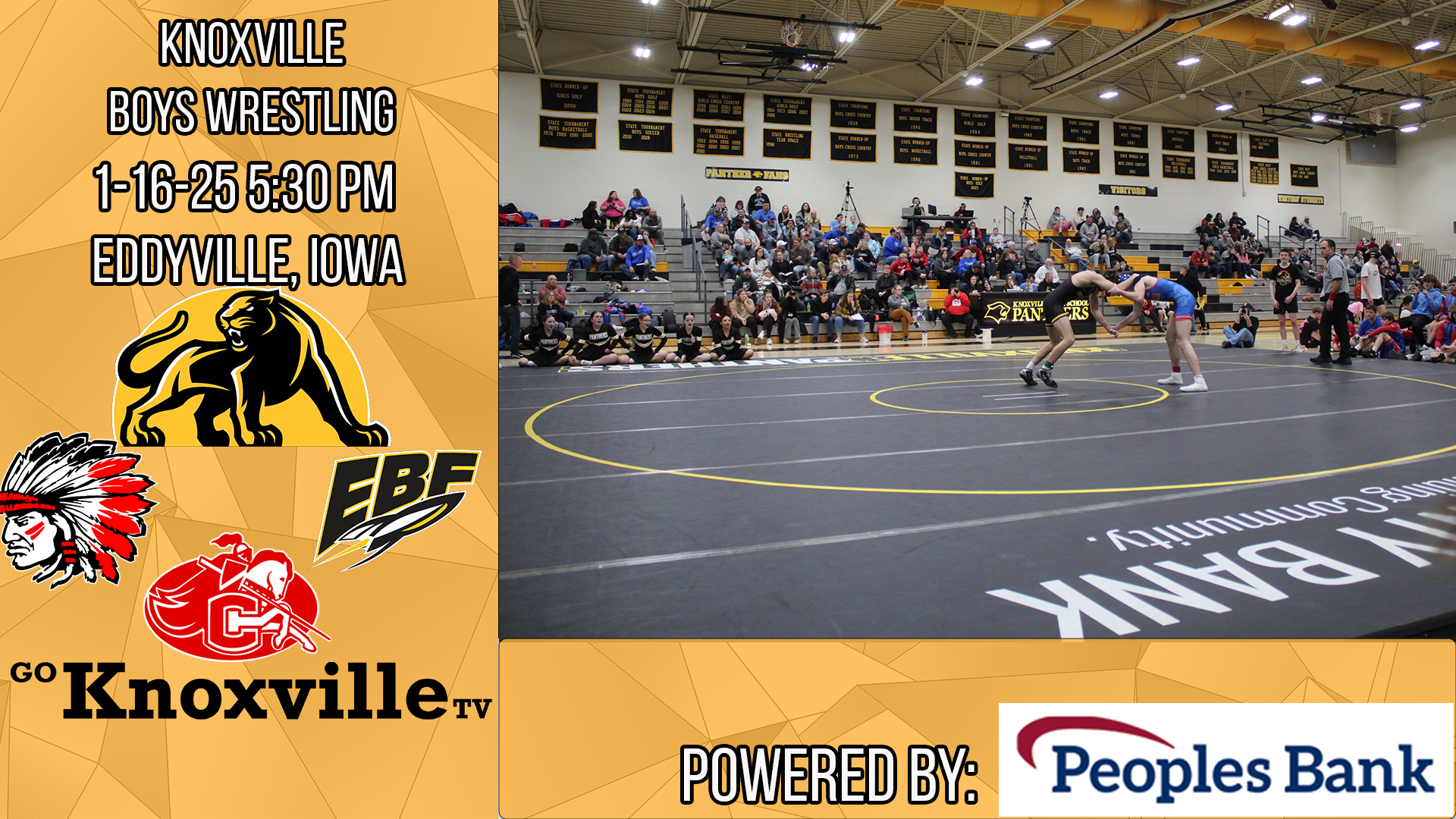 Knoxville Boys Wrestling at EBF 1-15-25