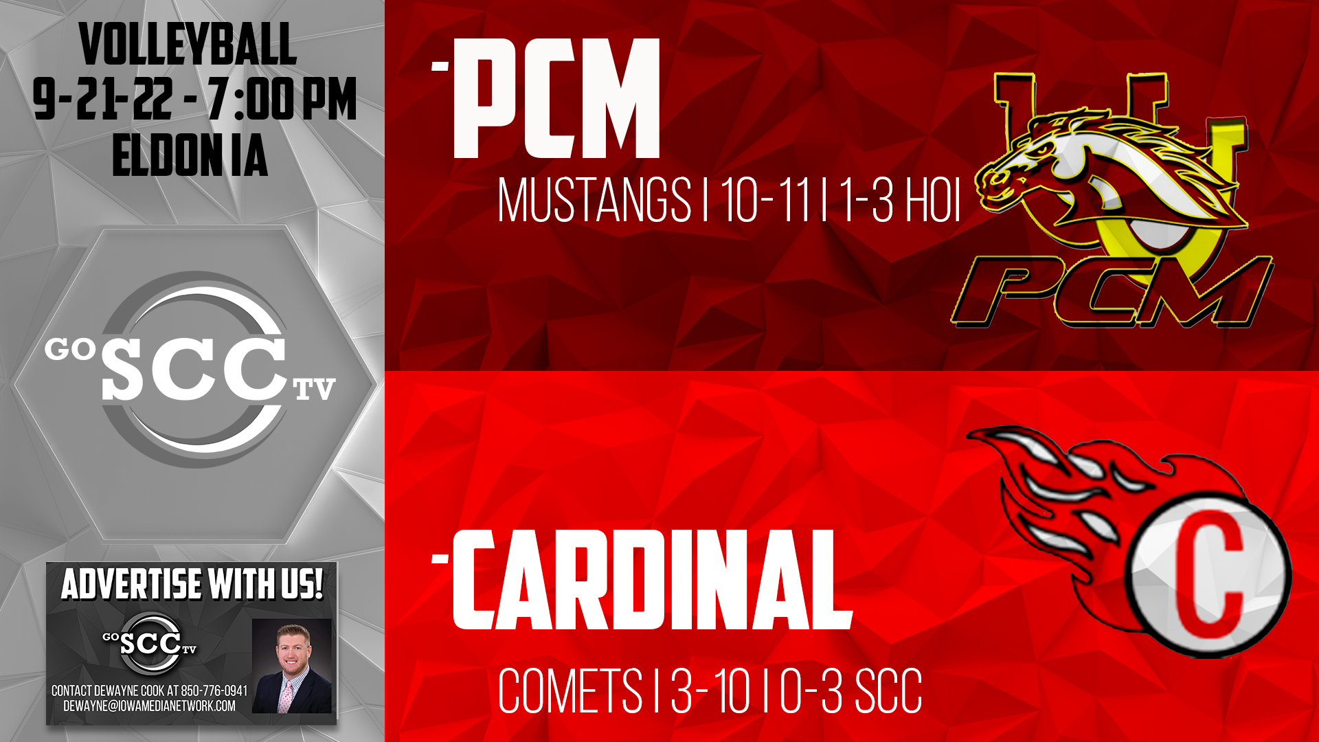 Cardinal Volleyball vs PCM 9-21-23