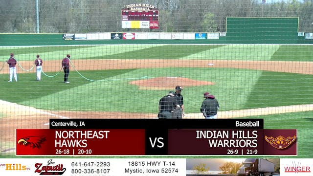 4-24-21 IHCC Baseball vs Northeast DH