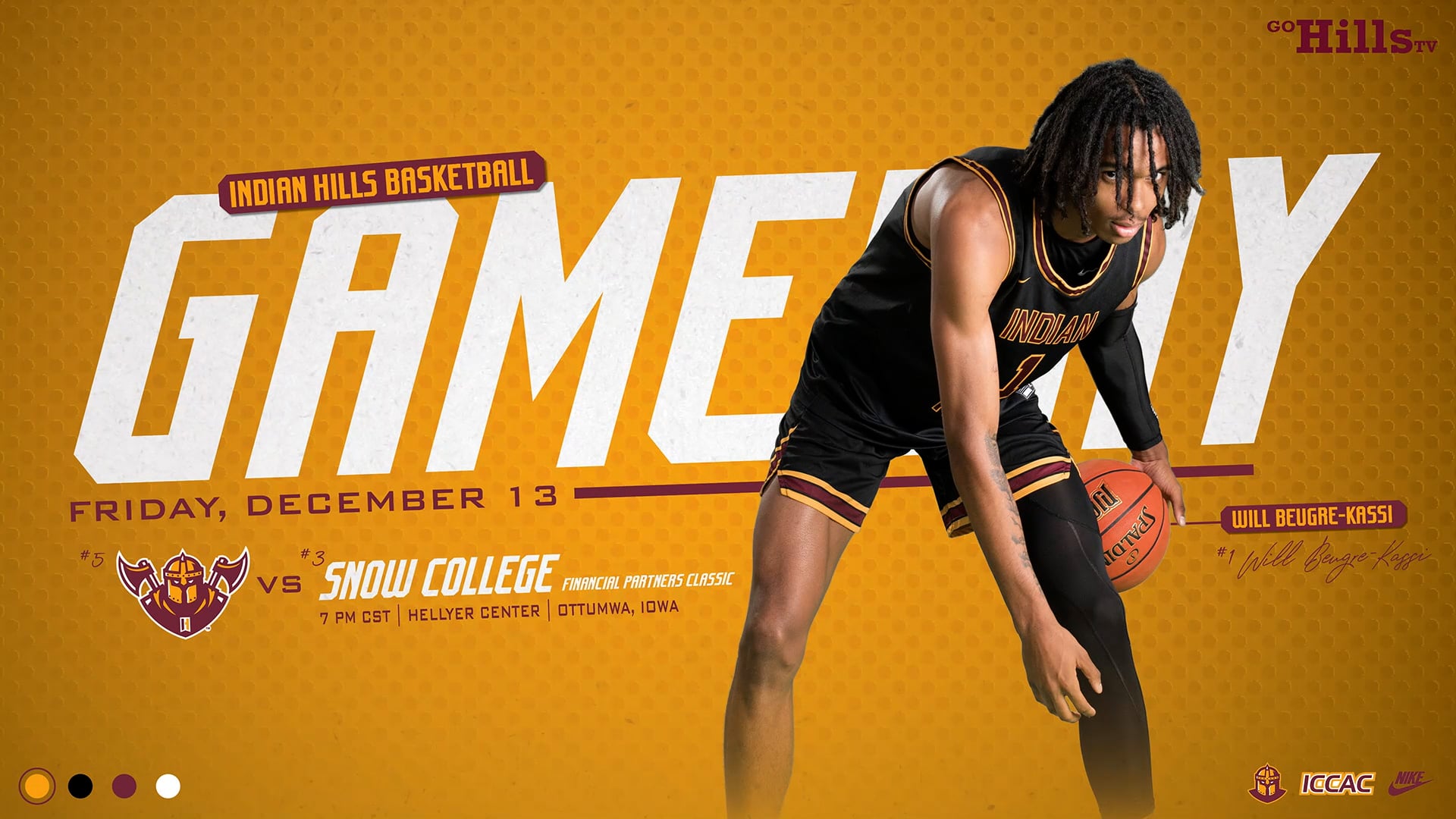 12-13-24 IHCC Men's Basketball vs Snow