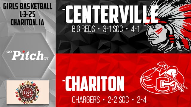 Centerville Girls Basketball at Chari...