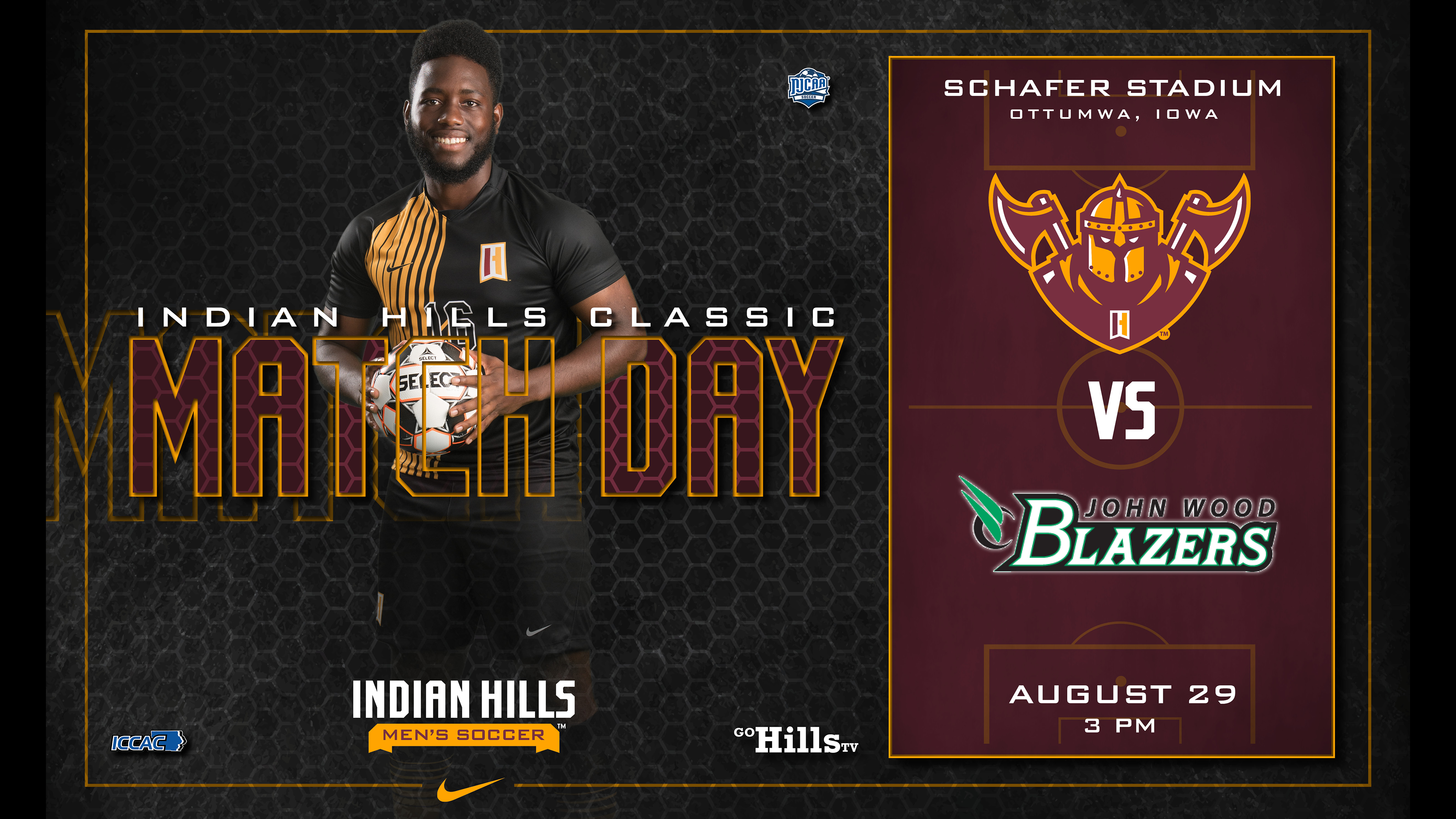 8-29-21 IHCC Men's Soccer vs John Wood