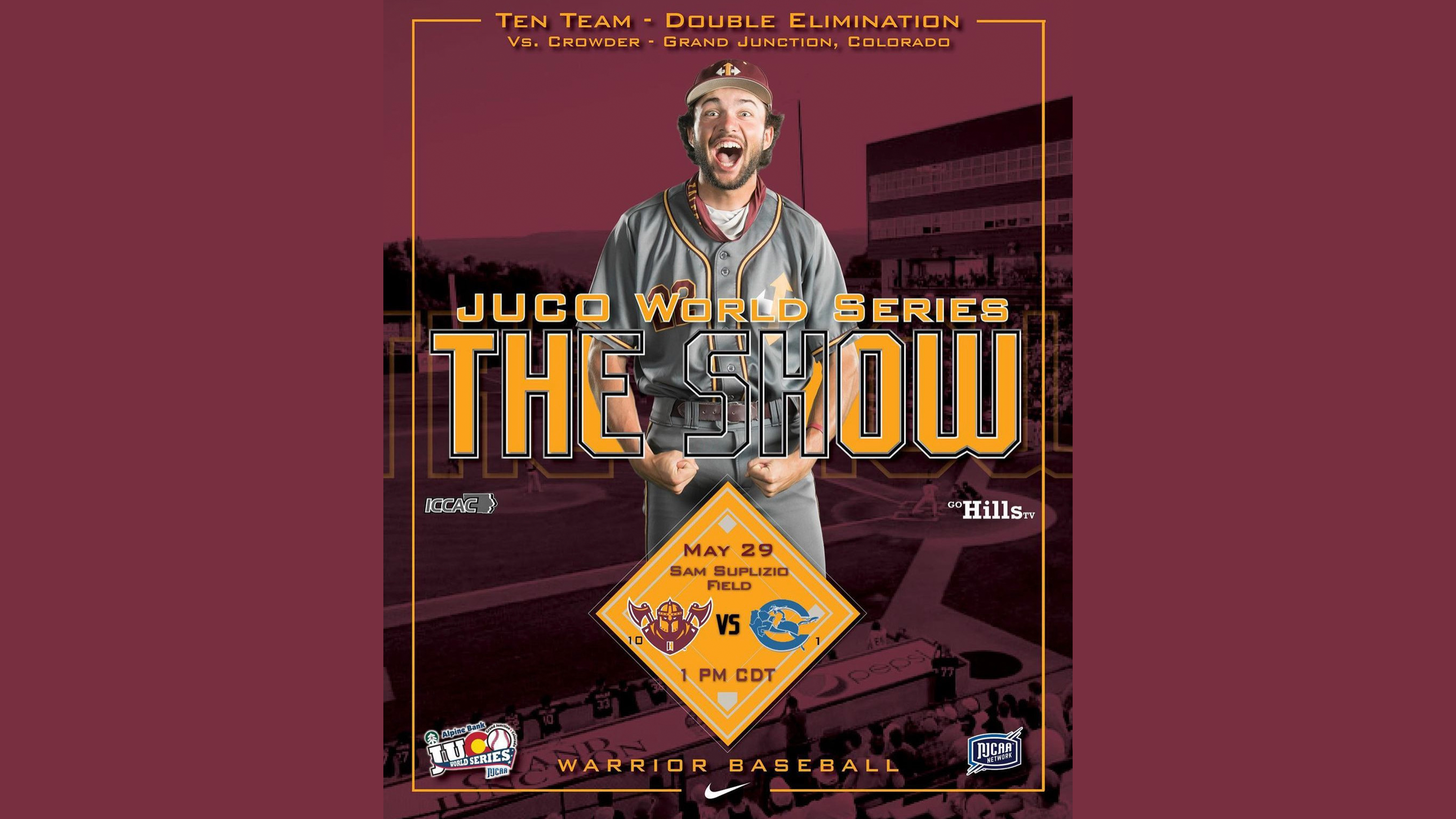 JUCO World Series 5-29-21 IHCC Baseball vs Crowder