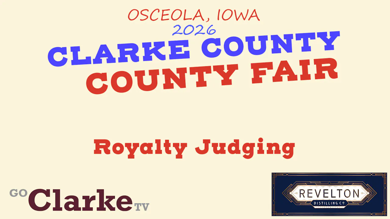 Clarke County Fair - Royalty Judging - 7-11-26