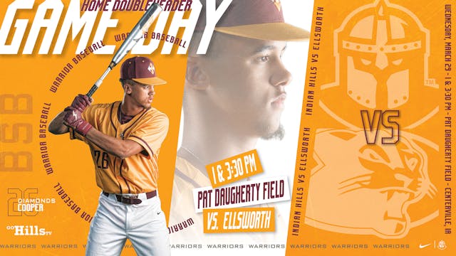 3-29-23 IHCC Baseball vs Ellsworth Ga...