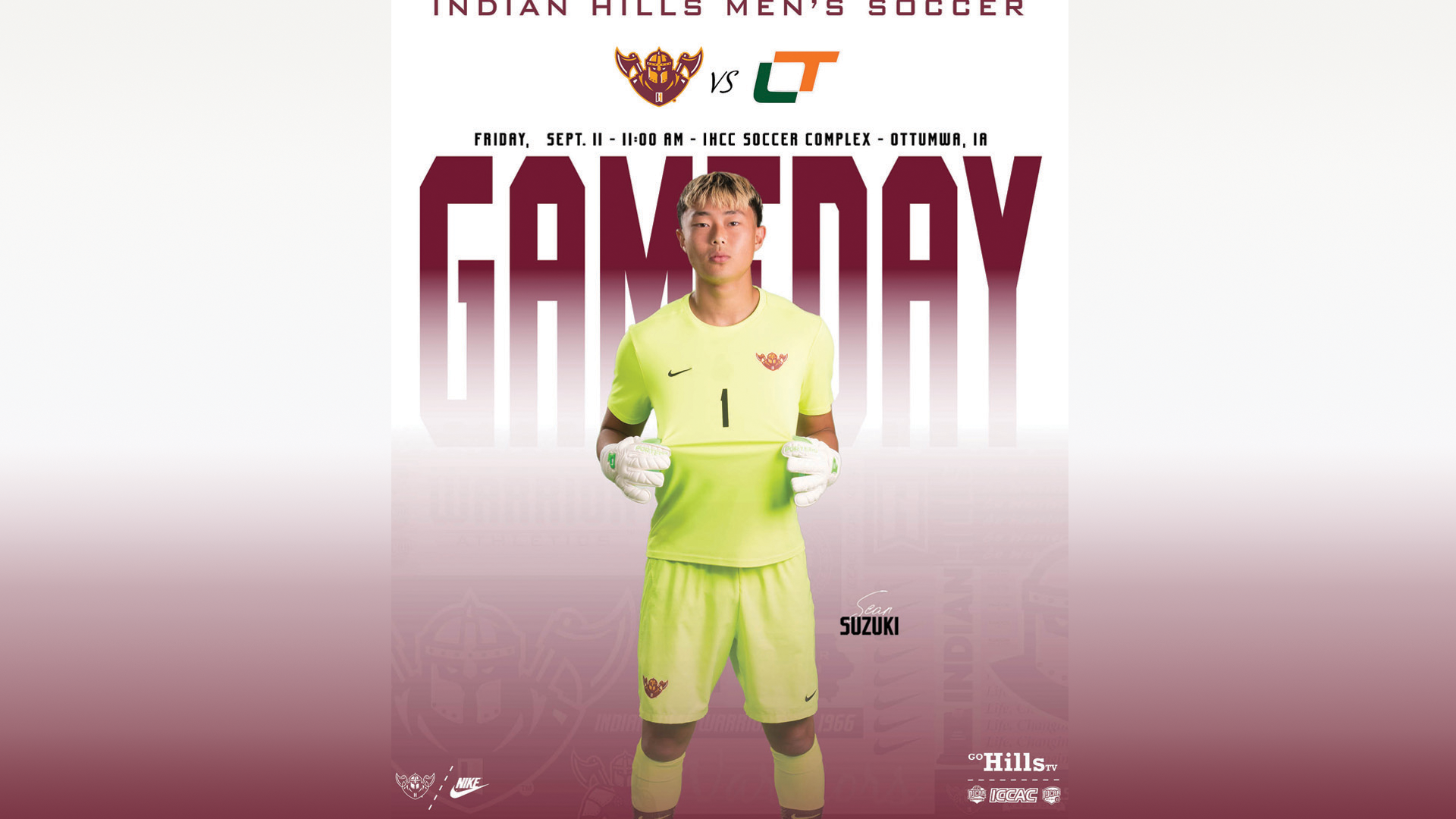 IHCC Men's Soccer vs Lincoln Trail 9-11-26