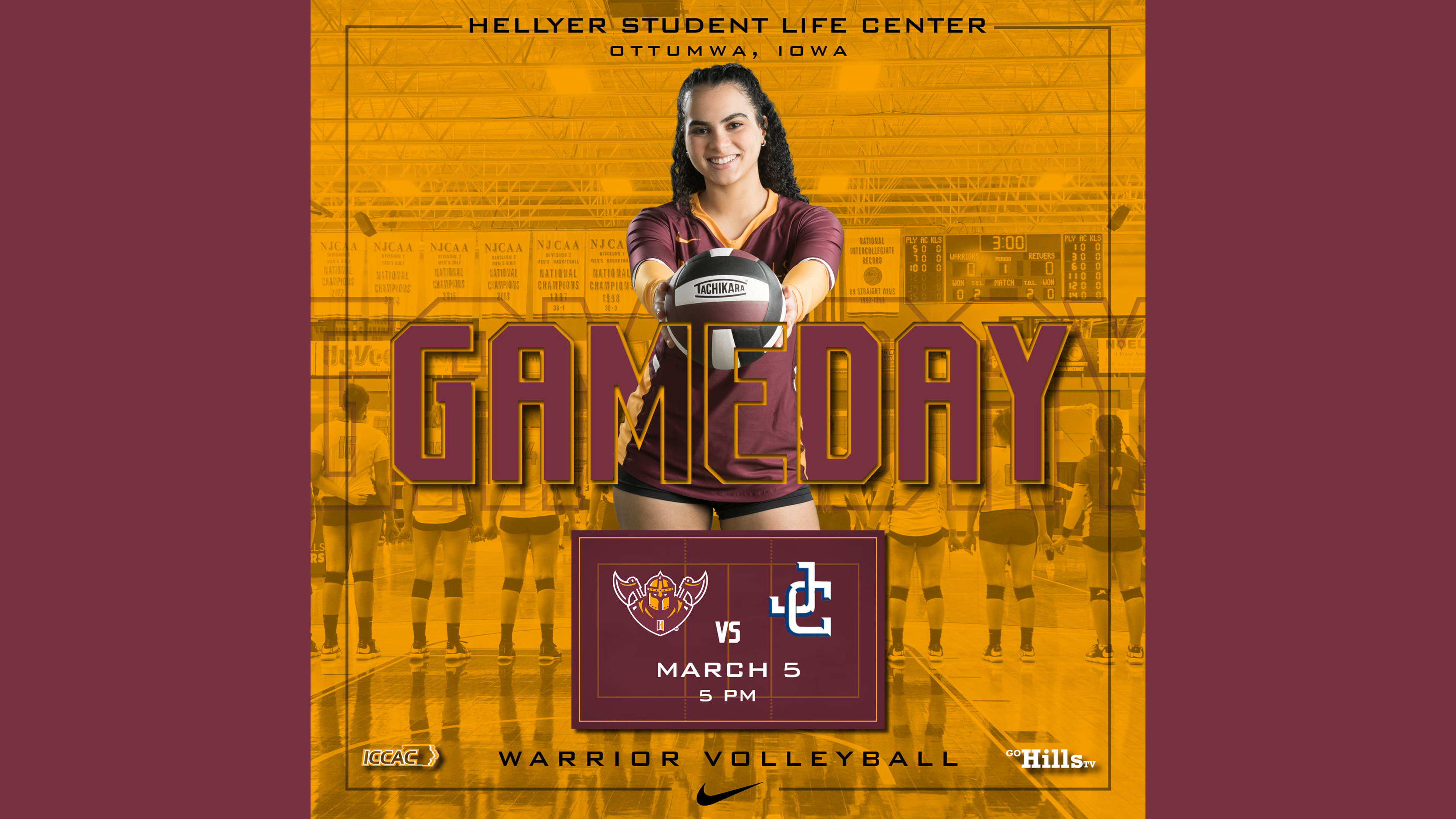 3-5-21 IHCC Volleyball vs Jefferson College