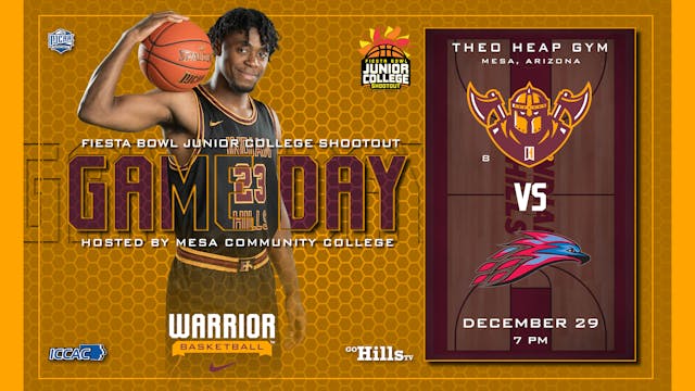 12-29-21 IHCC Men's Basketball vs Mesa