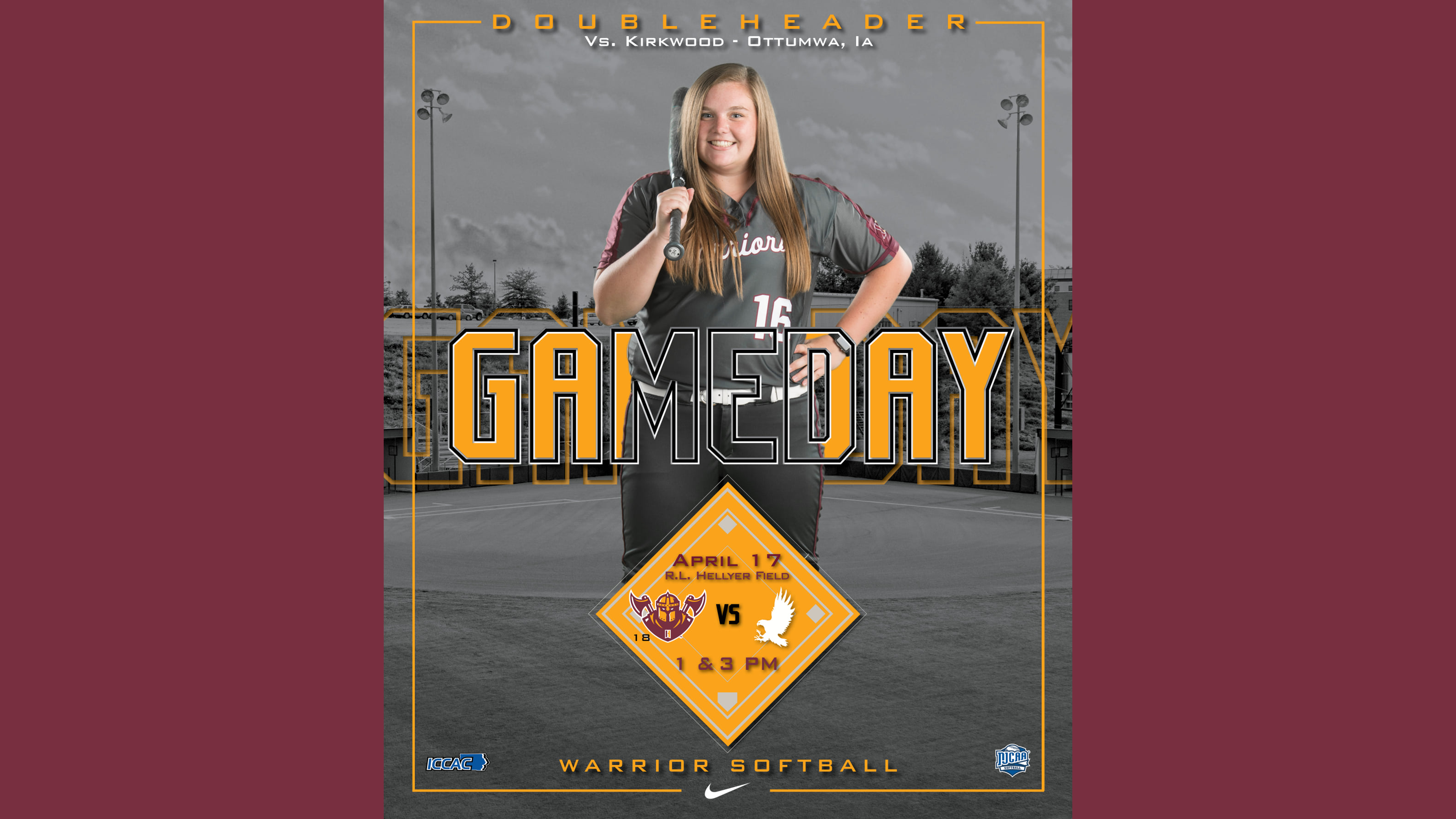 4-17-21 IHCC Softball vs Kirkwood DH