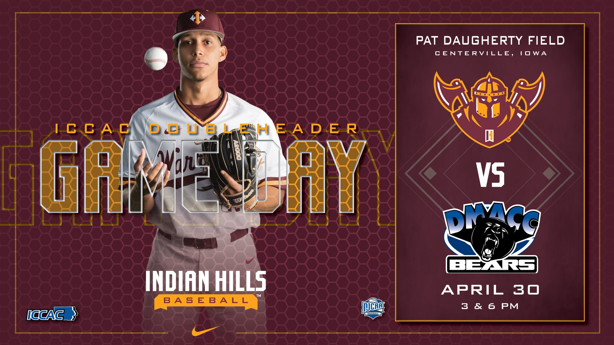 4-30-22 IHCC Baseball vs DMACC Game 2