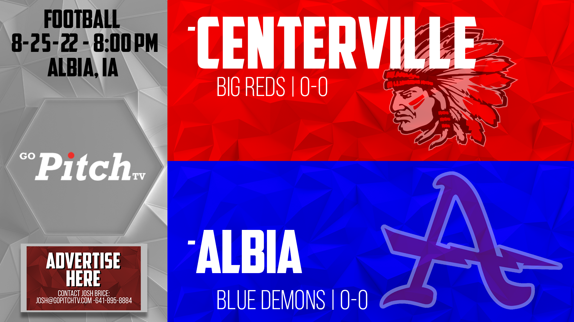 Centerville Football @ Albia 8-25-23