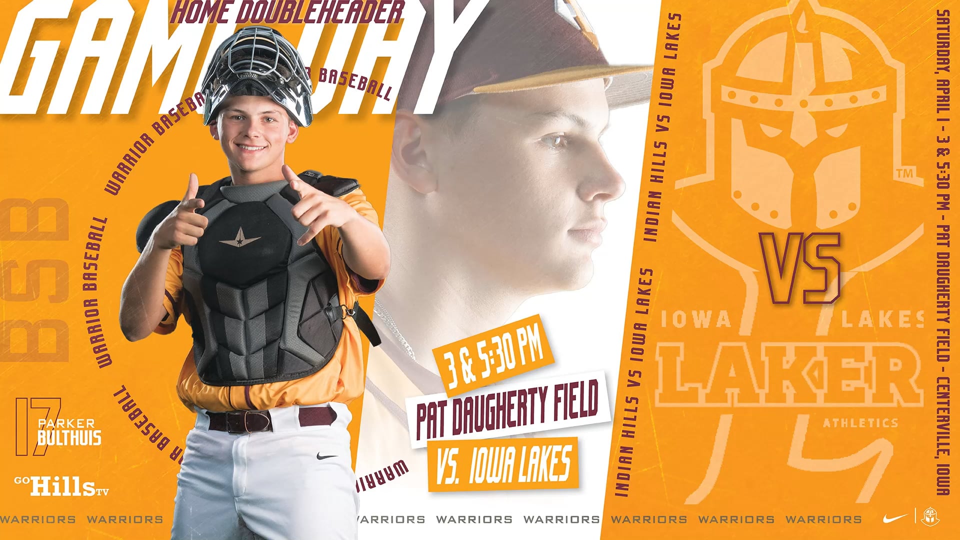 4-1-23 IHCC Baseball vs Iowa Lakes Game 2