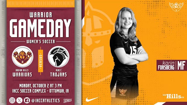 10-2-23 IHCC Women's Soccer vs NIACC