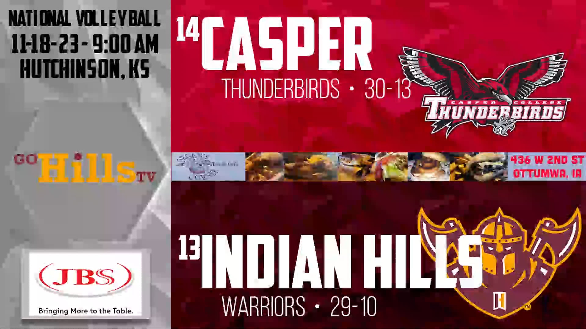 NJCAA National Tournament 11-18-23 IHCC Volleyball vs Casper