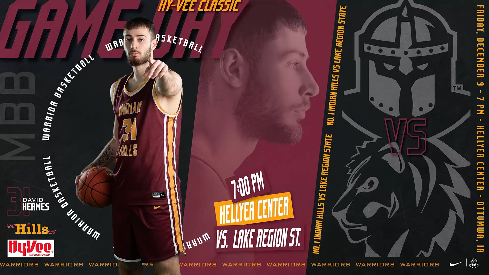 12-9-22 IHCC Men's Basketball vs Lake Region State