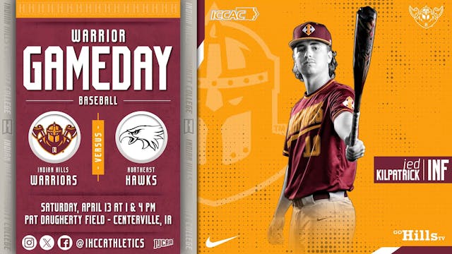 4-13-24 IHCC Baseball vs Northeast Ga...