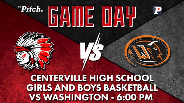 Centerville Boys Basketball vs Washington 12-6-21