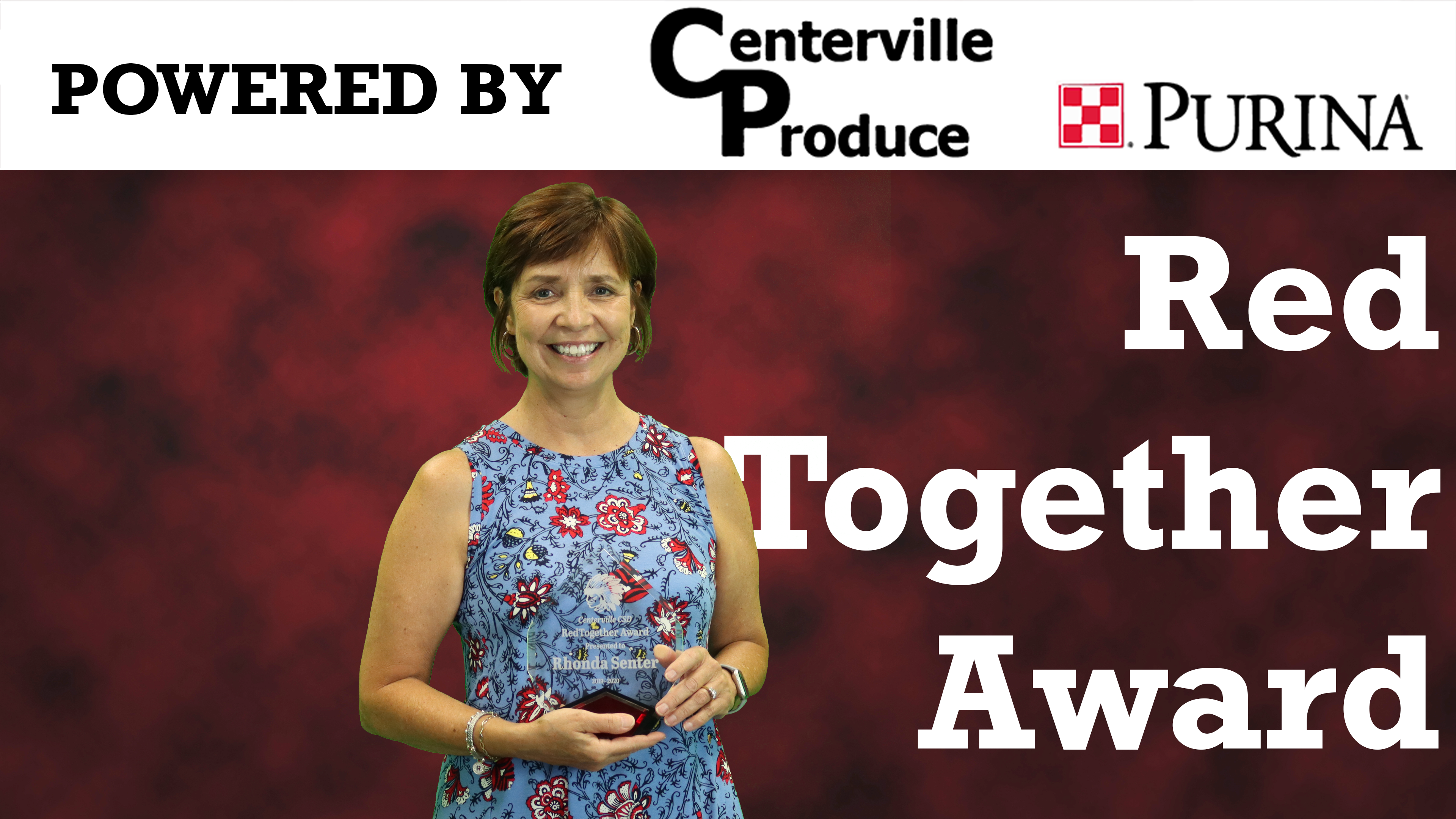 Rhonda Senter Receives Red Together Award 2020