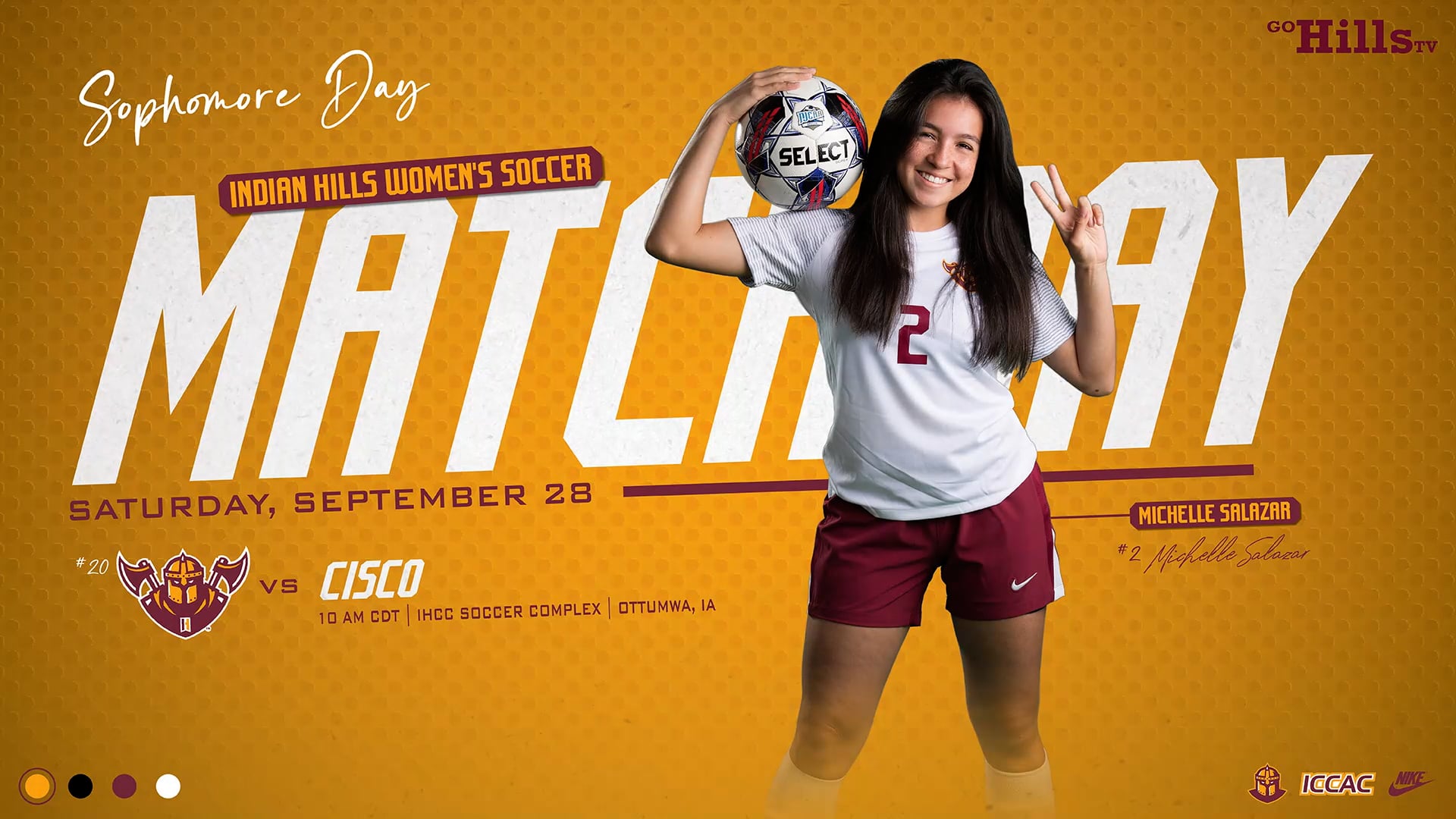 9-28-24 IHCC Women's Soccer vs Cisco