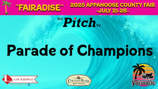 Parade of Champions - Appanoose Count...