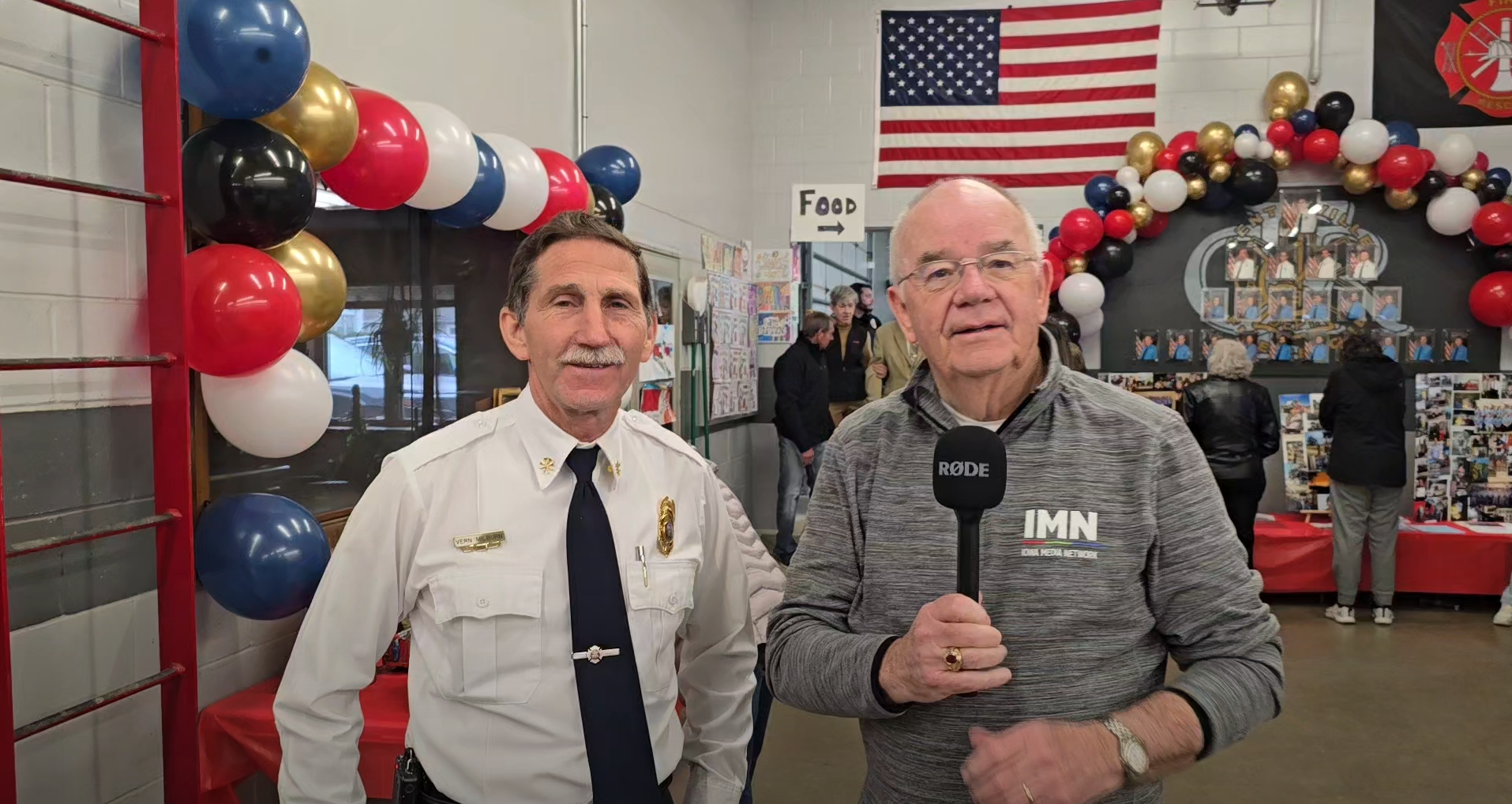 Vern Milburn's Retirement and Fire Station Open House 4-5-25