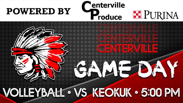 Centerville Volleyball vs Keokuk 10-5-20
