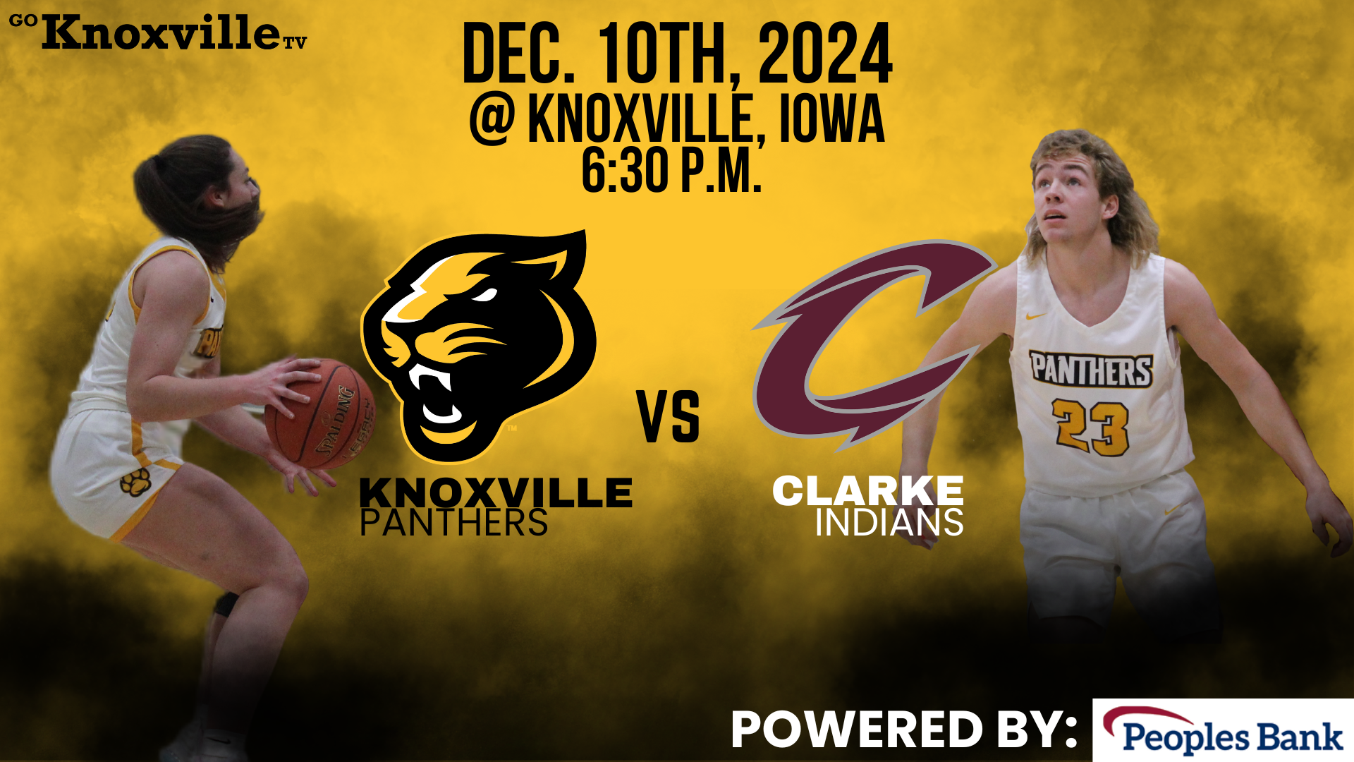 Knoxville Girls Basketball vs Clarke 12-10-24
