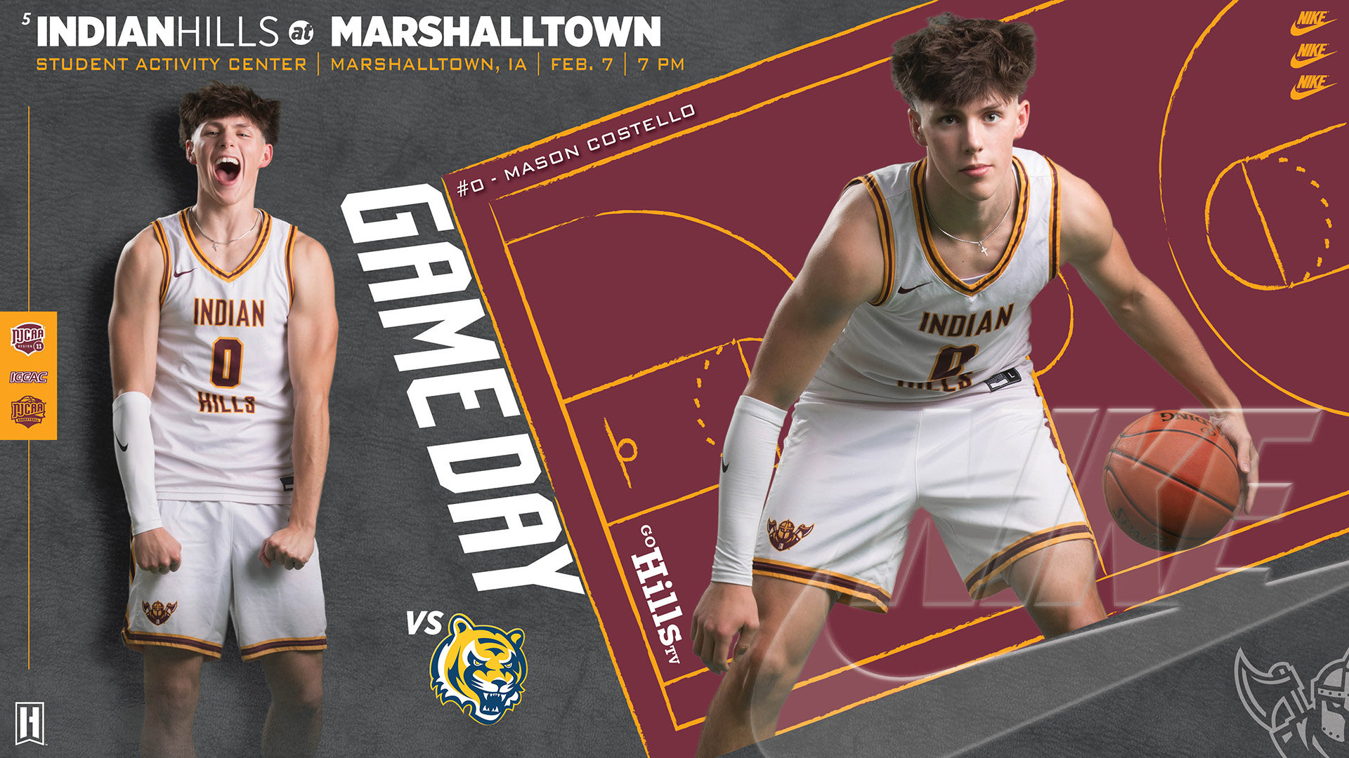 IHCC Men's Basketball @ Marshalltown 2-7-26