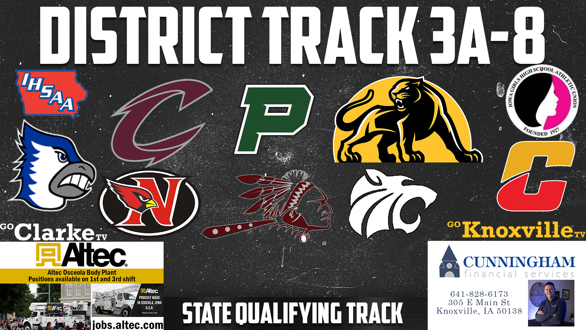 3A-8 - District Track State Qualifier @ Pella - 5-14-26
