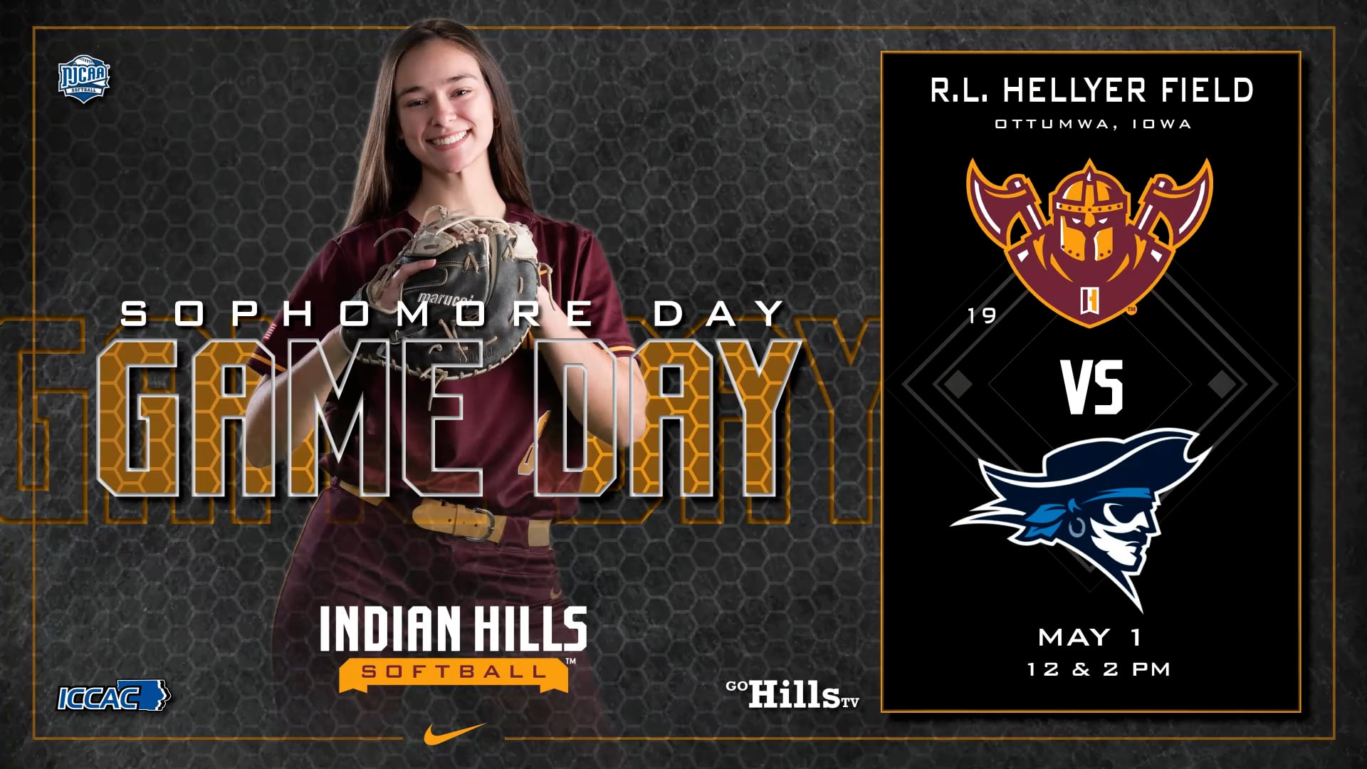 5-1-22 IHCC Softball vs Iowa Western Game 3