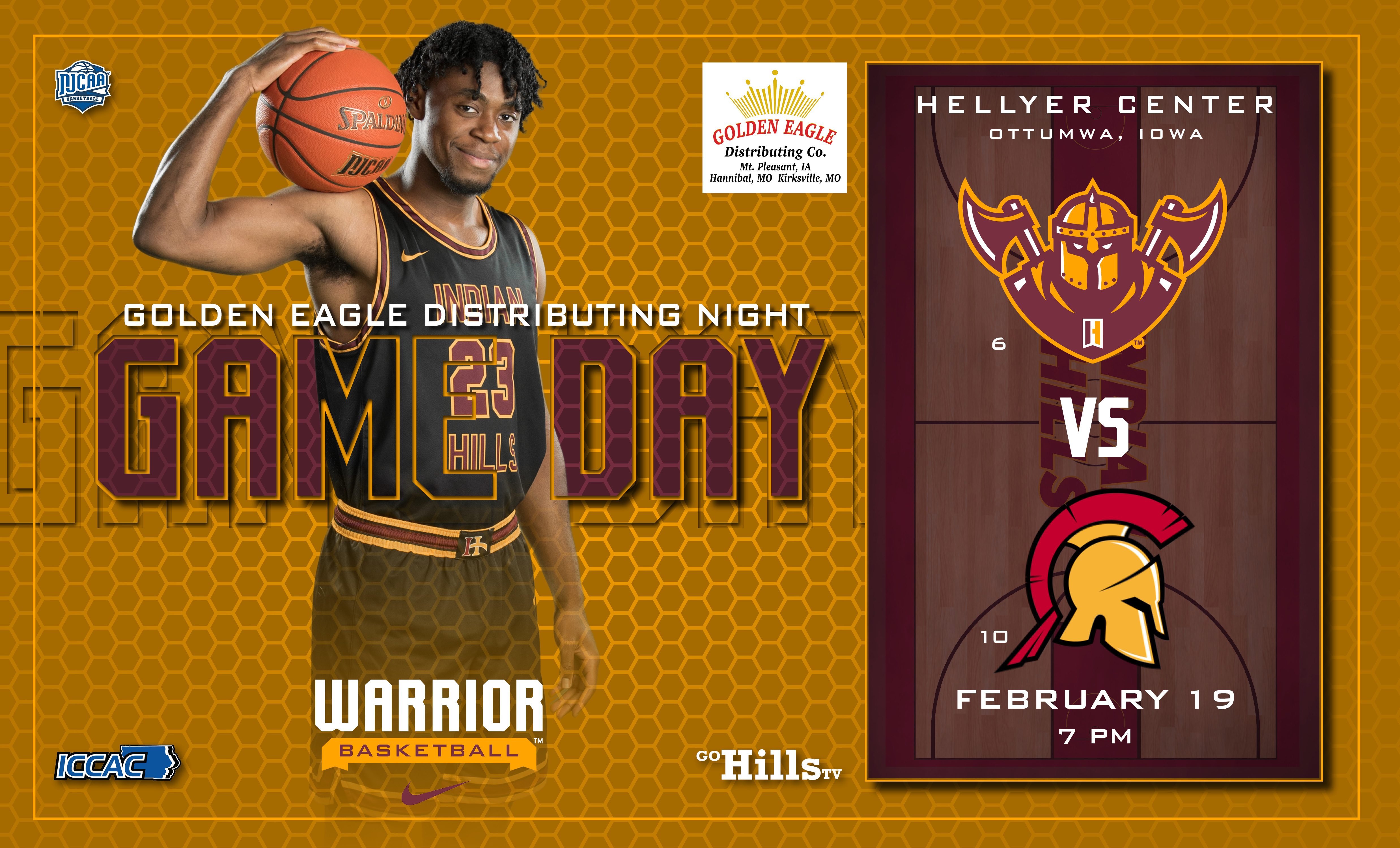 2-19-22 IHCC Men's Basketball vs Triton