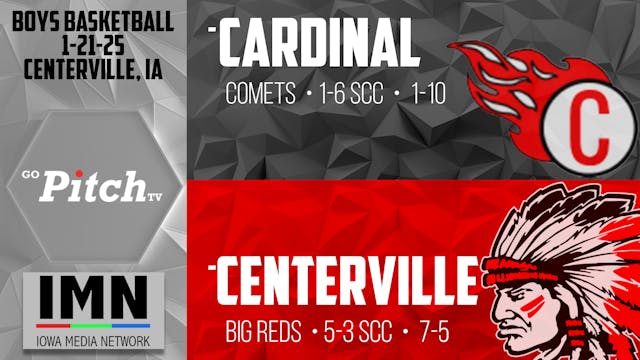 Centerville Boys Basketball vs Cardin...