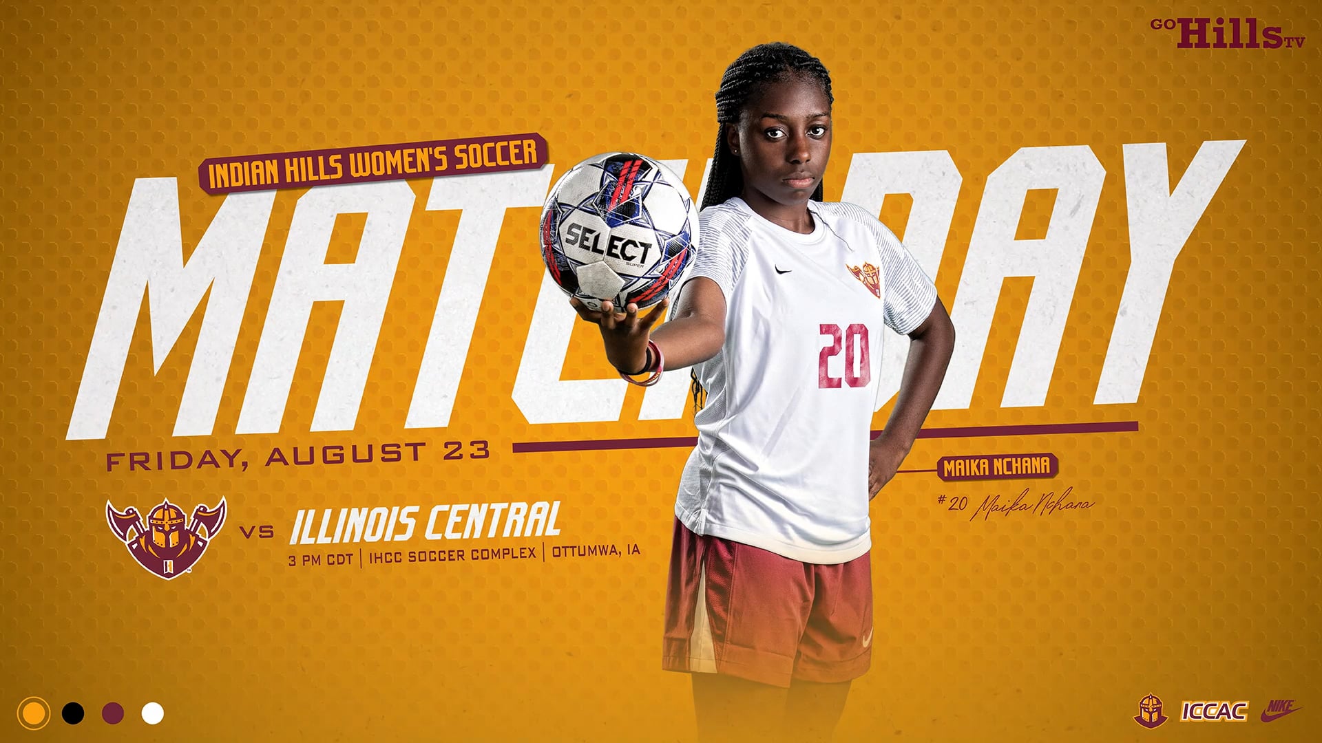 8-23-24 IHCC Women's Soccer vs Illinois