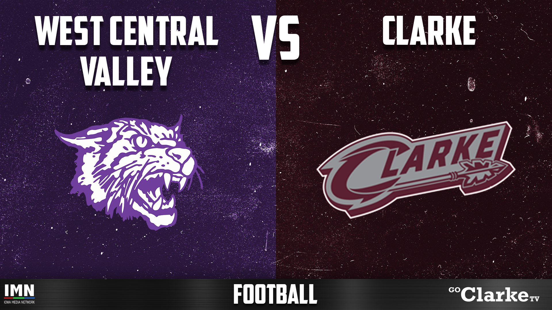Clarke vs West Central Valley Football 10-24-25