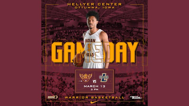 3-13-21 IHCC Men's Basketball vs Iowa...