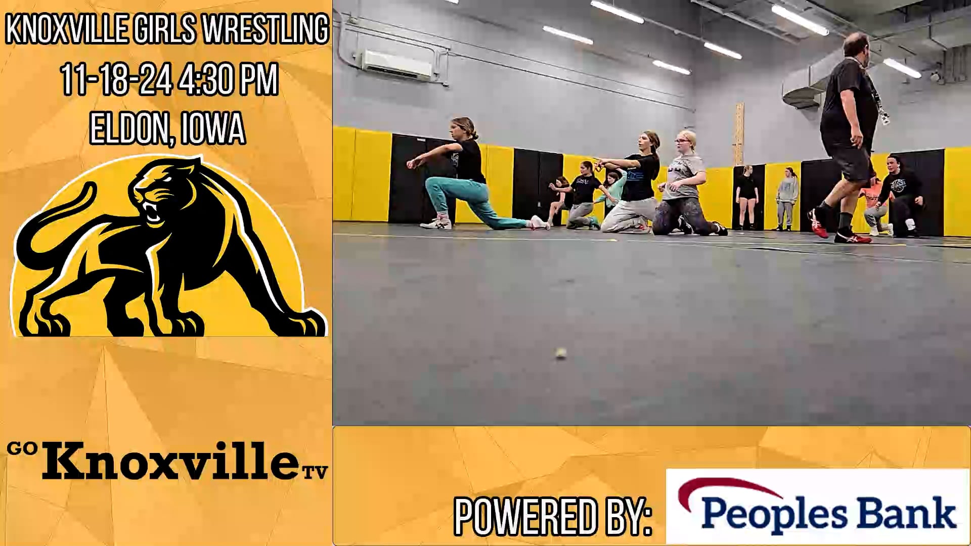 Knoxville Girls Wrestling vs Lone Tree 11-18-24