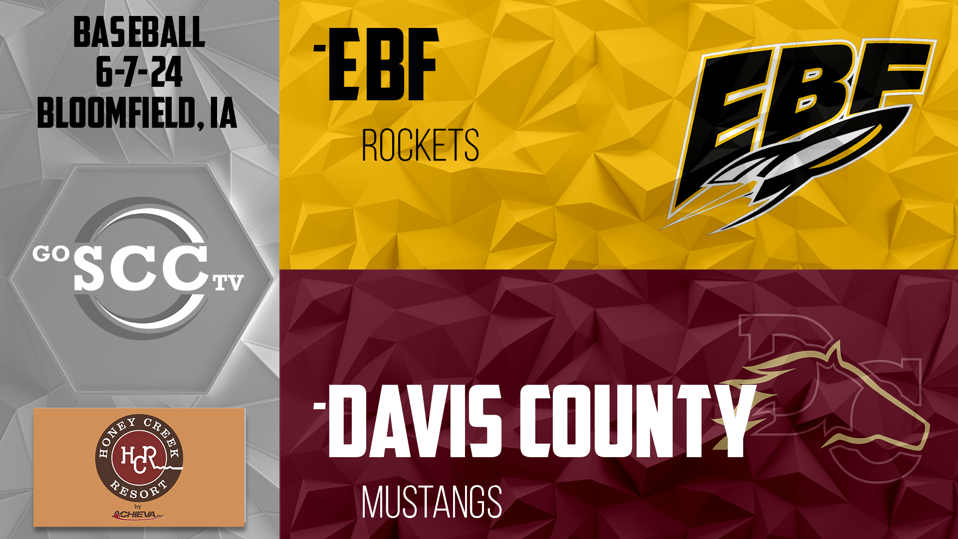 Davis County Baseball vs EBF Game Two 6-7-24