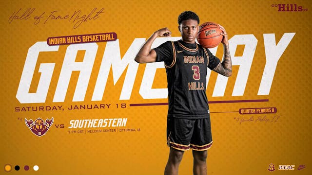 1-18-25 IHCC Men's Basketball vs Sout...