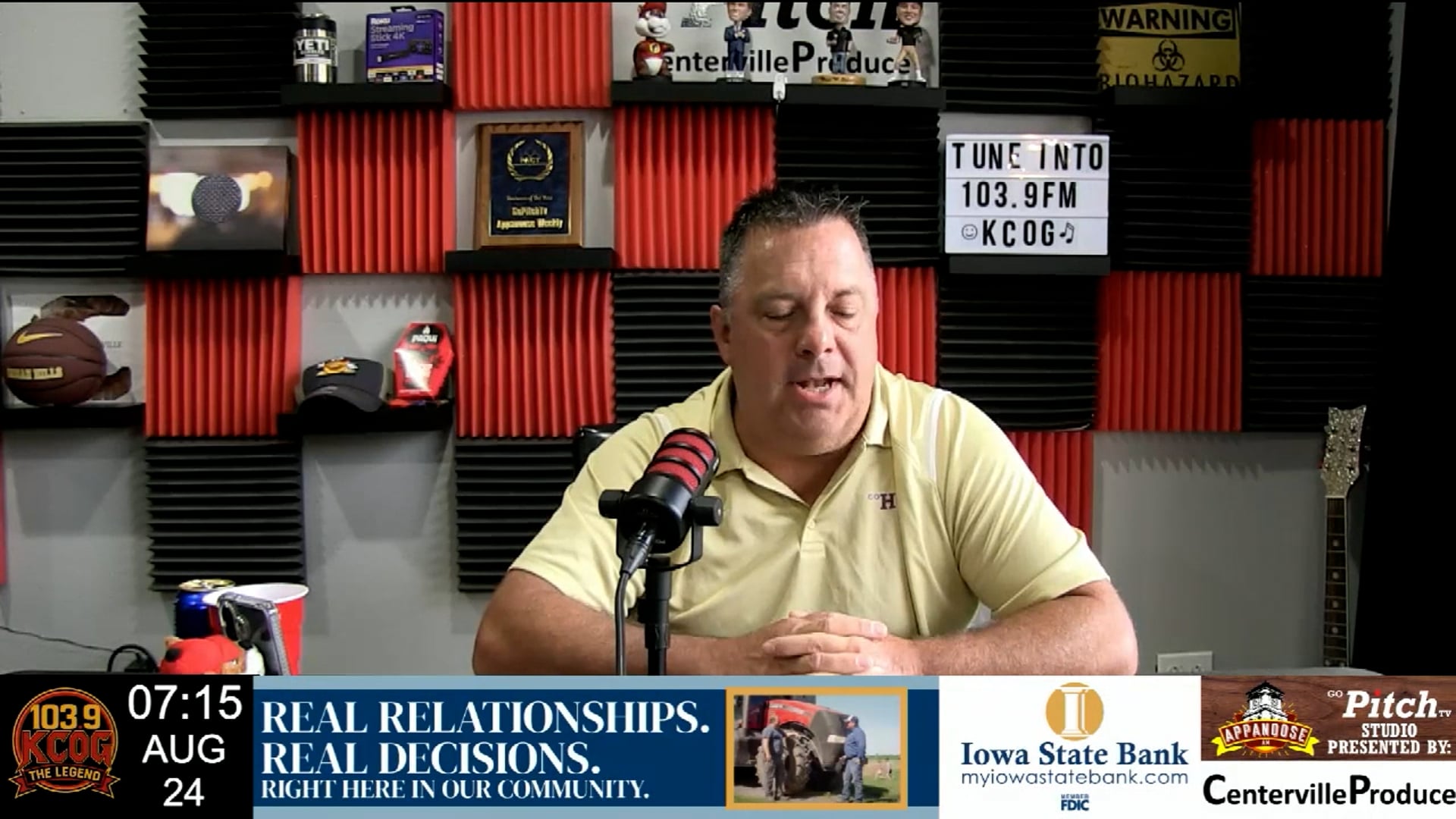 Centerville AD gives the roadmap for this week